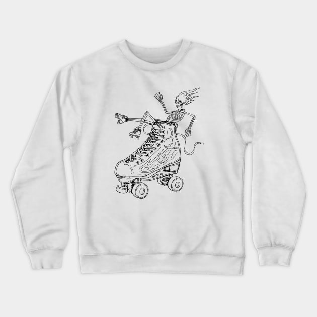 Sk8 Crewneck Sweatshirt by jokenefick_art